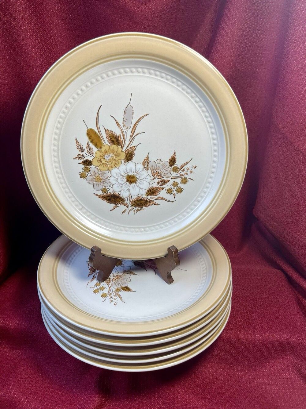 Johann Haviland Tawny Willow Dinner Plates- Set Of 2
